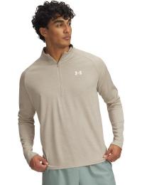 Under Armour Tech Textured 1/2 Zip City Khaki