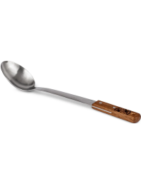 Petromax Serving Spoon 30 cm Stainless Steel/Wooden Handle