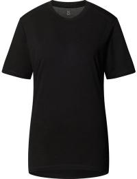 Haglöfs Women's Kaise Wool Tee True Black
