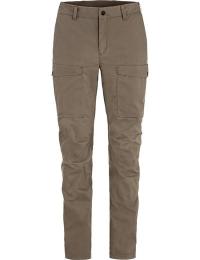 Fjällräven Women's Abisko Hybrid Trail Trousers Suede Brown
