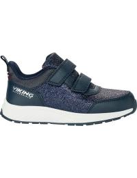 Viking Footwear Kids' Bouncy Glitter Waterproof 2v Navy