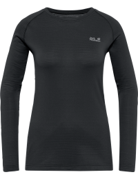 Jack Wolfskin Women's Infinite Warm Long sleeve Black