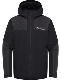 Jack Wolfskin Men's Jasper Ins Jacket Black