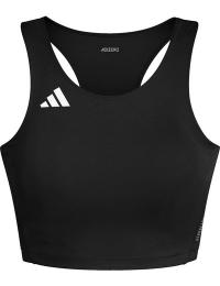 Adidas Women's Adizero Essentials Running Crop Top Black