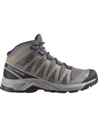 Salomon Women's X-Adventure Recon Mid GORE-TEX Excalibur/gull/nirvana