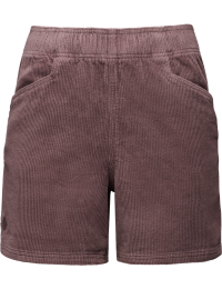 Black Diamond Women's Dirtbag Corduroy Shorts Dark Mauve
