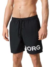 Björn Borg Men's Borg Swim Shorts Black Beauty