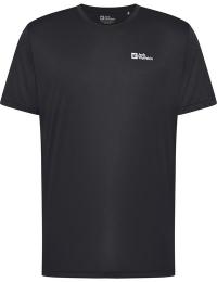 Jack Wolfskin Men's Tech Tee Phantom
