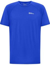 Jack Wolfskin Men's Prelight Swift Tee Vibrant Blue