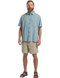 Jack Wolfskin Men's Meseta Shirt Check Dark Navy