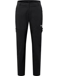 Jack Wolfskin Women's Hikeout Zip Off Pants Black