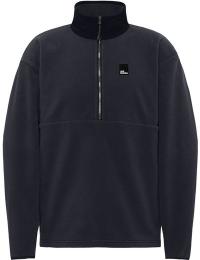 Jack Wolfskin Men's Sumetro Half Zip Dark Navy