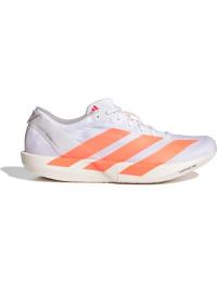 Adidas Men's Adizero Adios 9 Cloud white/Lucid Orange/Lucid red