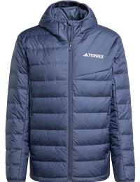 Adidas Men's Multi Light Down Hooded Jacket Shanav