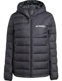 Adidas Women's Multi Light Down Hooded Jacket Black