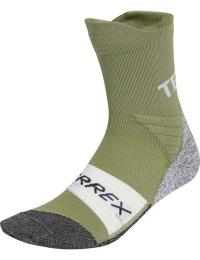 Adidas Terrex Xperior CLIMACOOL Trail Crew Socks Tent green