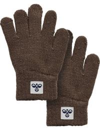 Hummel Hmljr Knit Gloves 2-Pack Peppercorn