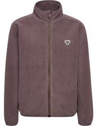 Hummel Kid's Hmljr Fleece Zip Jacket Bee Peppercorn