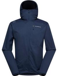 La Sportiva Men's Wall Breeze Stretch Jacket Night Sky/chalk