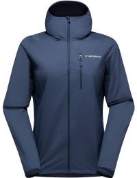 La Sportiva Women's Wall Breeze Stretch Jacket Night Sky/chalk
