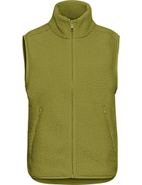 Jack Wolfskin Women's High Curl Vest Khaki Green