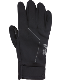 Jack Wolfskin Reflective Winter Glove Black