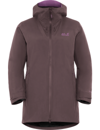 Jack Wolfskin Women's Icecape 3in1 Down Jacket Rds Sheer Plum