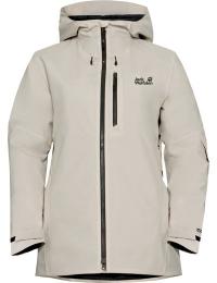 Jack Wolfskin Women's Flowline 3in1 Jacket Pale Sand