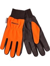 Härkila Men's Wildboar Pro Shooter Blaze Wsp Gloves Orange Blaze/brown