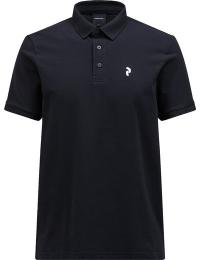 Peak Performance Men's Classic Cotton Polo Black