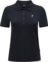 Peak Performance Women's Classic Cotton Polo Black