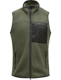 Peak Performance Men's Pile Vest Pine Needle