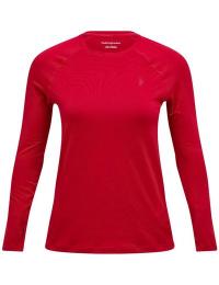 Peak Performance Women's Spirit Crew Tech Burgundy