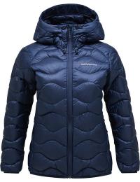 Peak Performance Women's Helium Down Hood Jacket Blue Shadow
