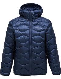 Peak Performance Men's Helium Down Hood Jacket Blue Shadow