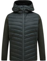 Peak Performance Men's Frost Down Hybrid Hood Olive Extreme