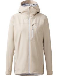 Haglöfs Women's Ozka Proof Jacket Chalk Beige