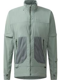 Haglöfs Men's Solis Zip Off Jacket Dew Green
