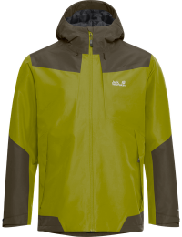 Jack Wolfskin Men's Flextrail 2L Jacket Khaki Green