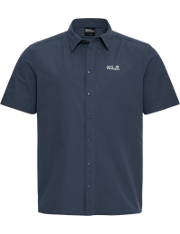 Jack Wolfskin Men's Prelight Suncool Shirt Midnight Sky