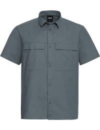 Jack Wolfskin Men's Wild Nep Shirt Grey Odessa