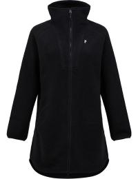 Peak Performance Women's Naturerush Pile Long Full Zip Black