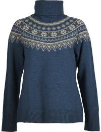 Skhoop Women's Scandinavian Turtleneck Navy