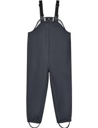 Color Kids Kids' Rain PU Pants Bib Ebony