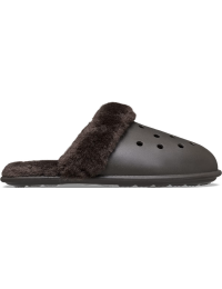Crocs Classic Fuzz Scuff Dark Cocoa