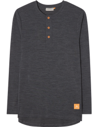 Garphyttan Men's Merino Top Dark-Grey Melange