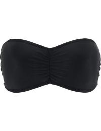 Swegmark Rio Bandeau Bikini Bra Padded Cups Black