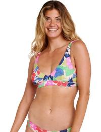 Rip Curl Women's Party Wave Halter Bikini Top Multico