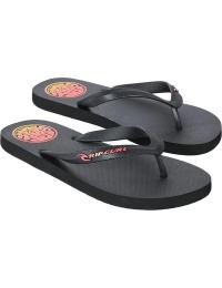 Rip Curl Men's Icons Of Surf Bloom Open Toe Sandals Black/orange