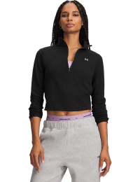 Under Armour Women's UA Motion 1/2 Zip Ultimate Black